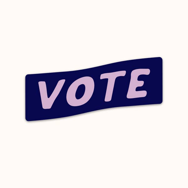 Vote Sticker