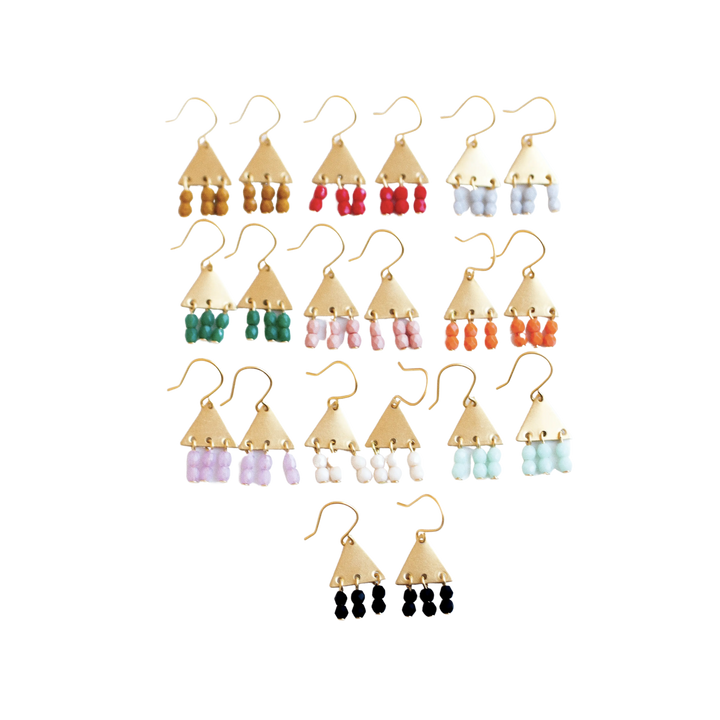 Colorful Geometric Earrings