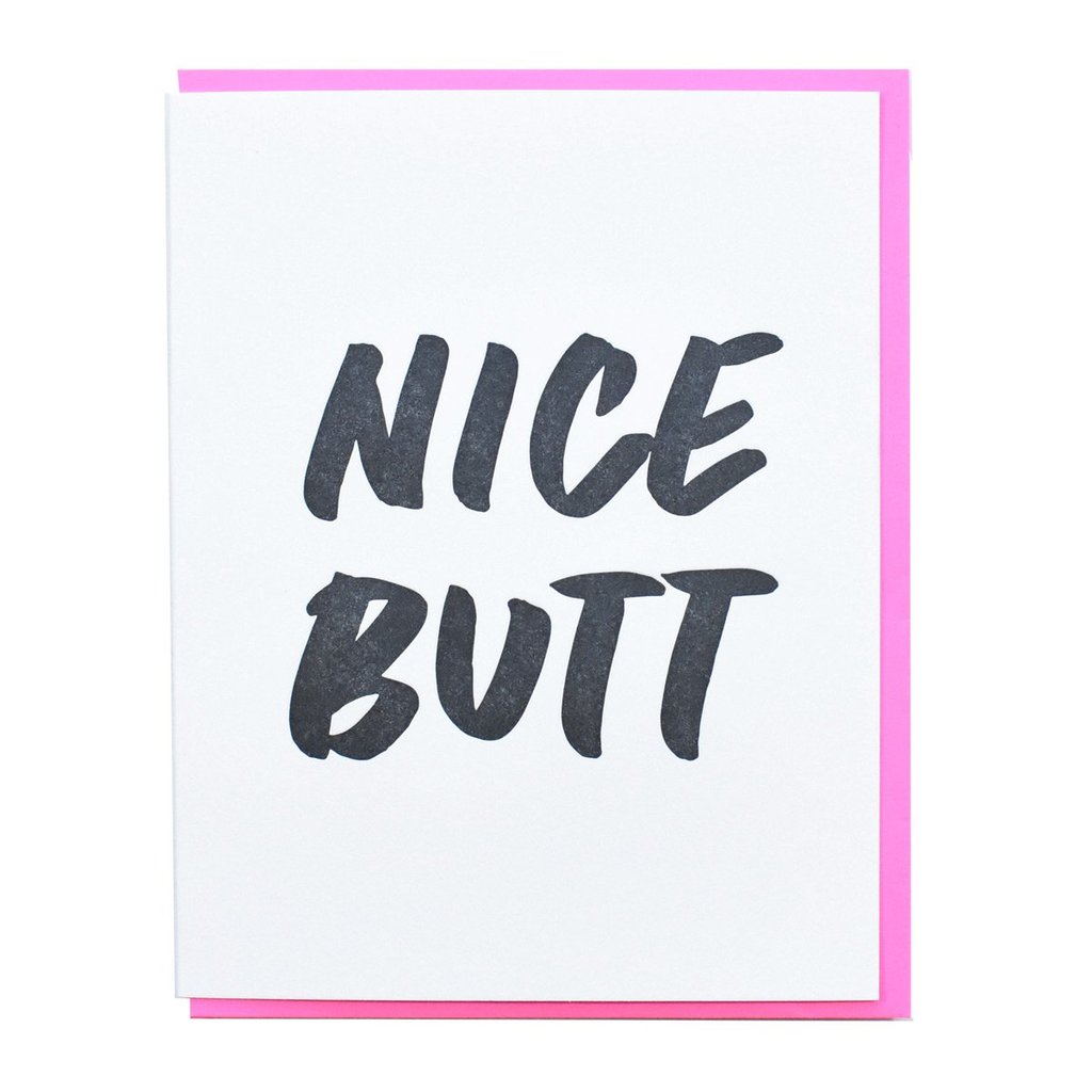 Nice Butt Card