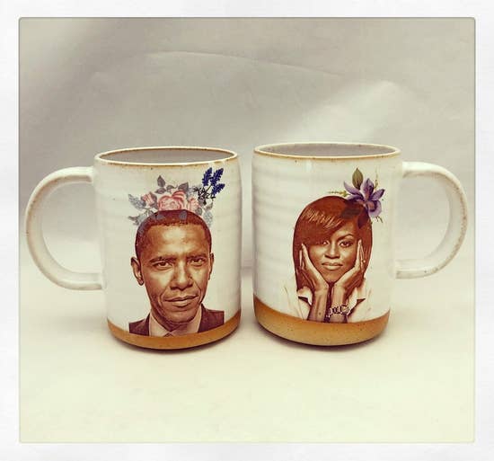 Barack & Michelle Obama Mug