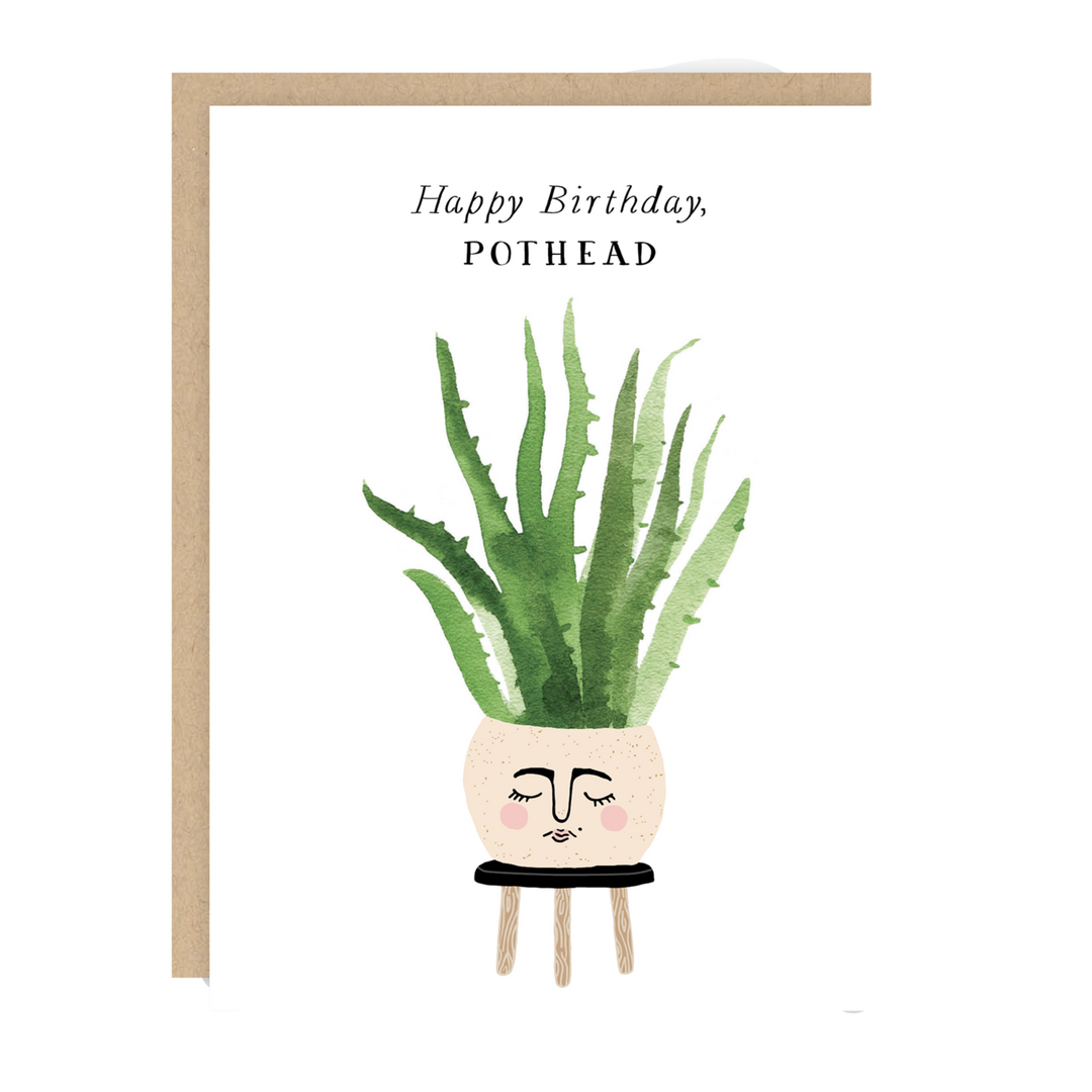 Happy Birthday Pothead Card