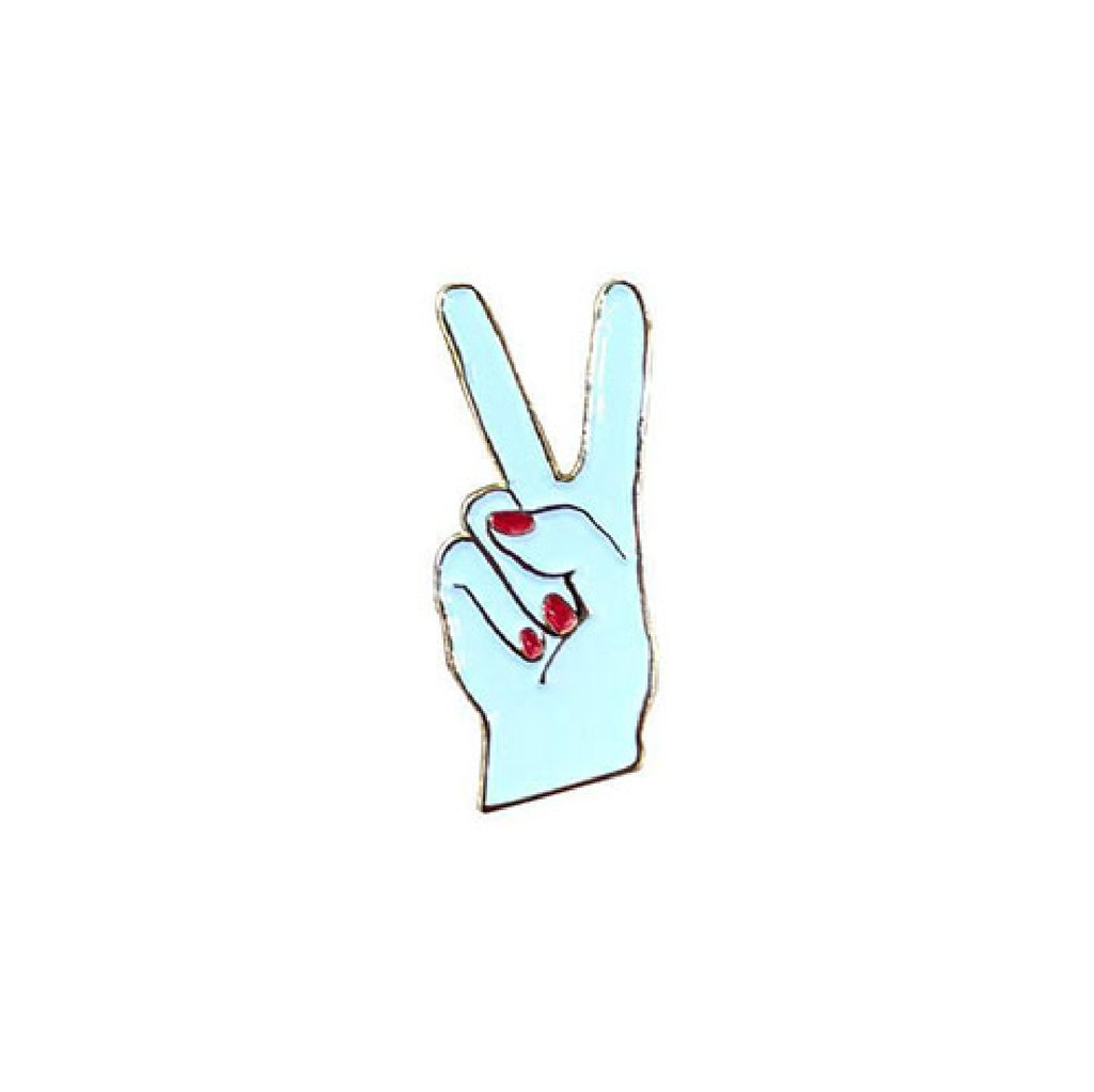 Peace Hand Pin