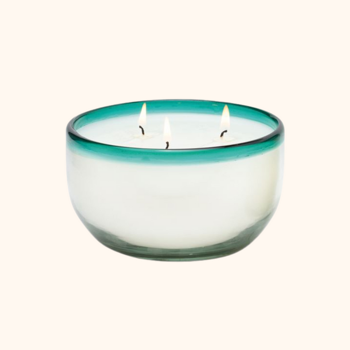 La Playa Bubble Glass Candle 14oz