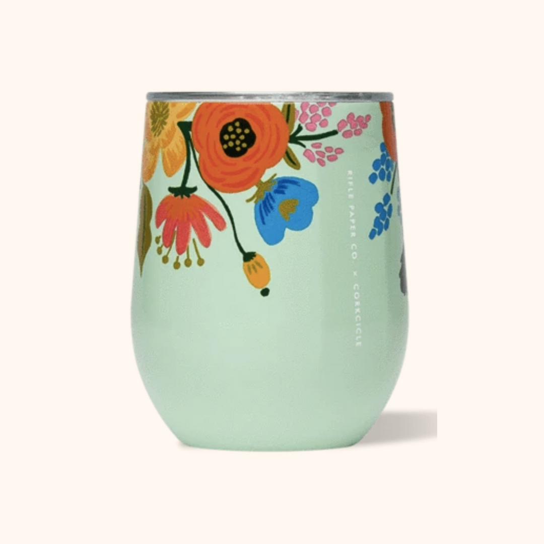 12oz Corkcicle x Rifle Paper Co Lively Floral Stemless Tumbler
