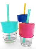 Silicone Straw Cup Topper - 3 pack