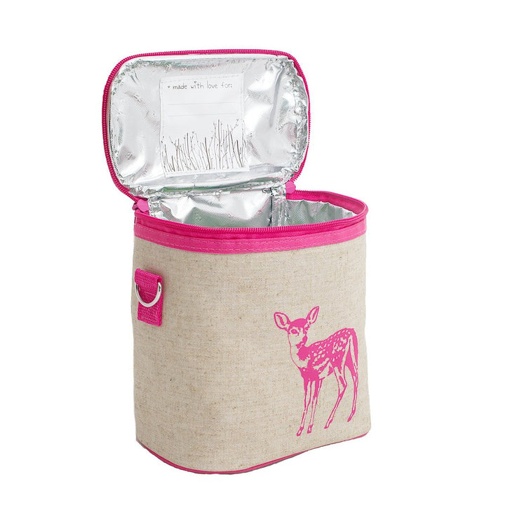 Pink Fawn Small Cooler Bag