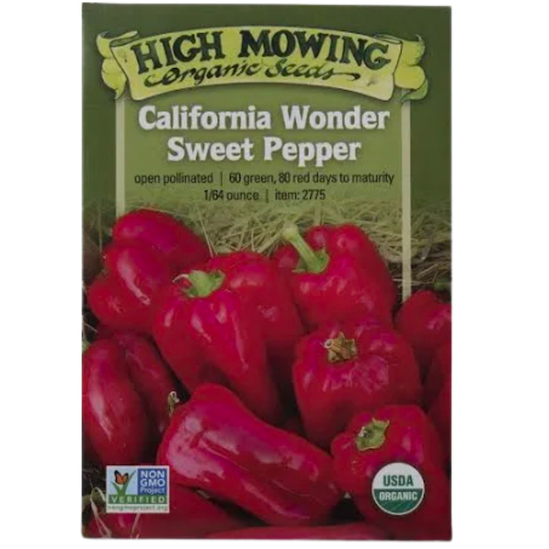 California Wonder Pepper: 1/64 OZ