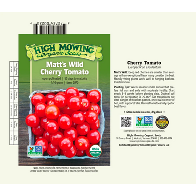 Matt's Wild Cherry Tomato: 1/10 GRAM