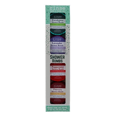 Assorted Shower Bomb Box - 4 Pack