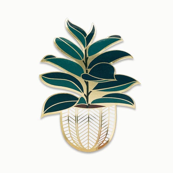 Rubber Tree Sticker