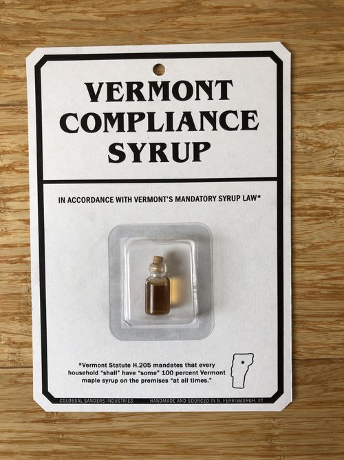 Vermont Compliance Syrup