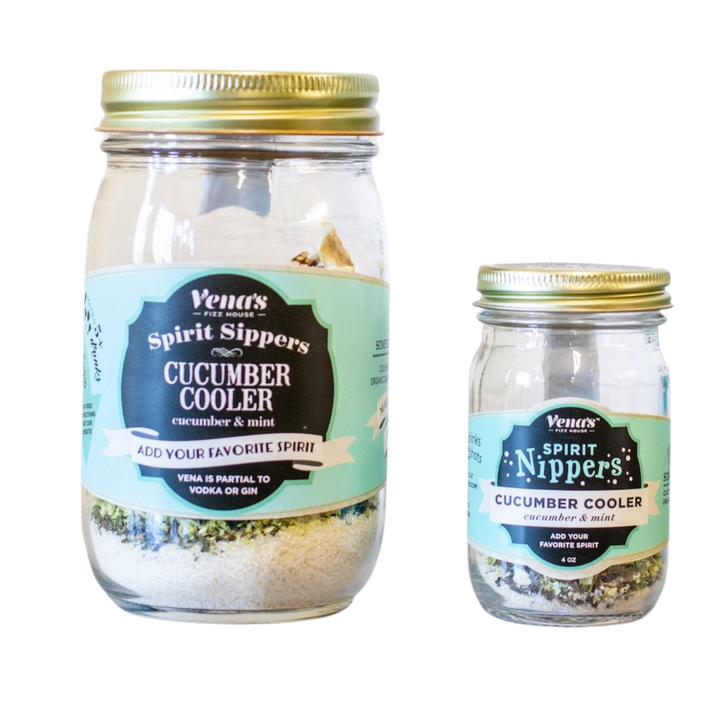 Cucumber Cooler Spirit Infusion Jar