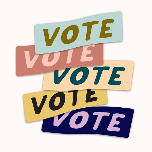 Vote Sticker