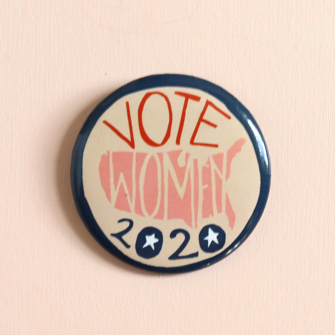 Vote Women 2020 Button