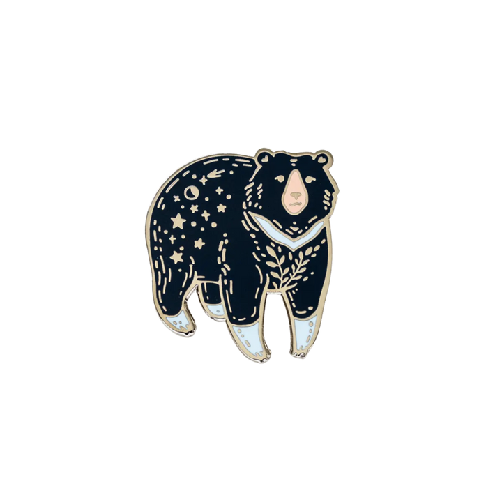 Moon Bear Enamel Pin